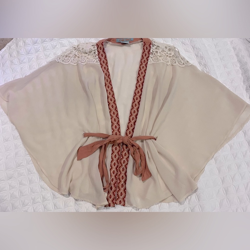 Flying tomato boho cardigan